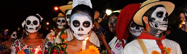 Day of the dead colorful