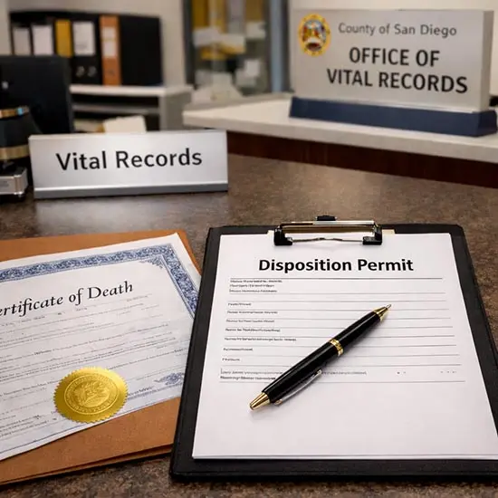 permit for disposition of human remains