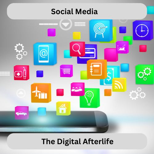 Social Media icons and planning